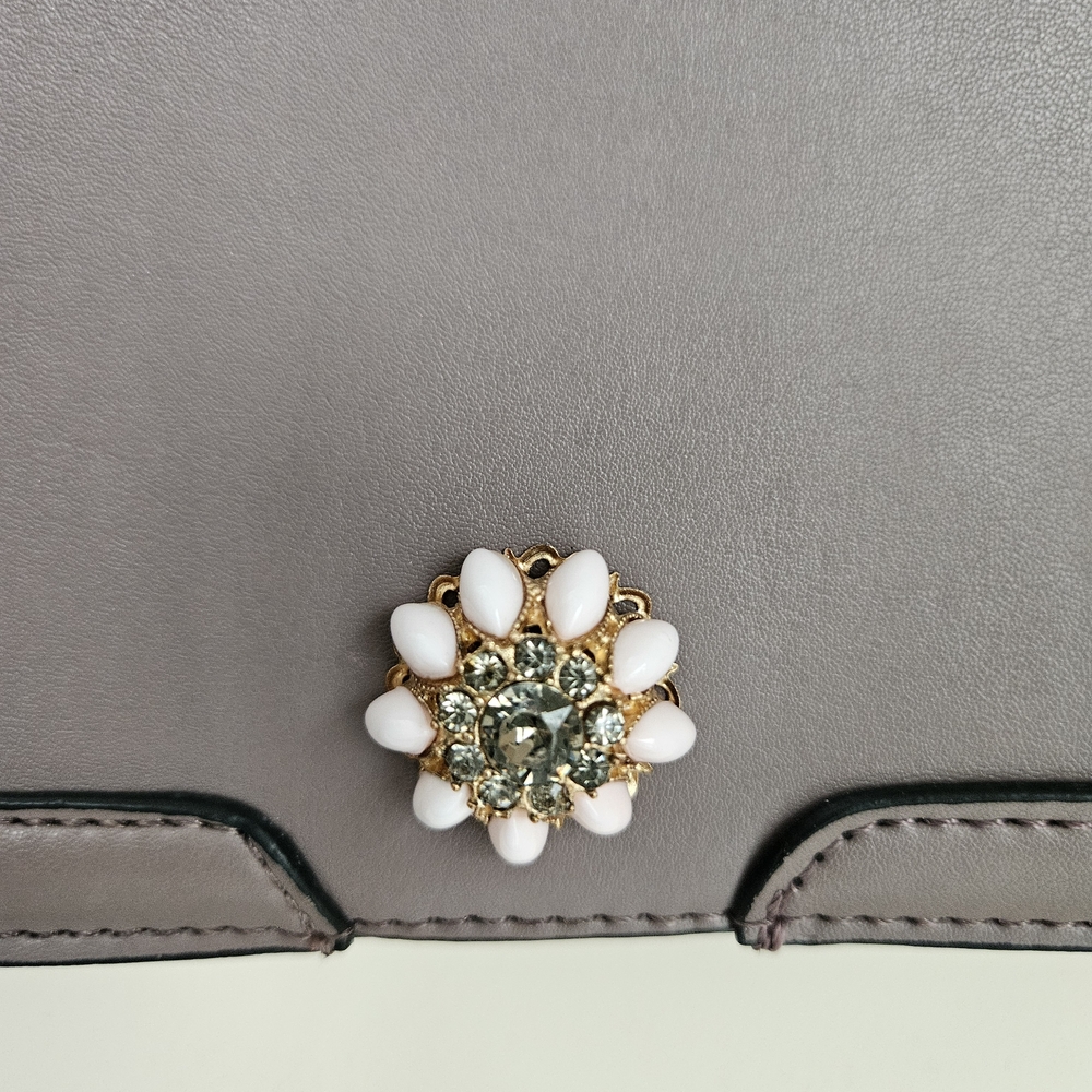 London Fog Blush Pink Crossbody Clutch Bag - Picture 5 of 16